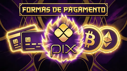 Formas de Pagamento 161bet - PIX, cartões de crédito, Bitcoin e Ethereum com efeitos dourados